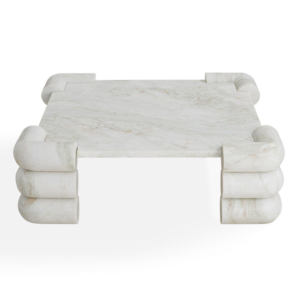 jonathan adler Circuit Marble Cocktail Table