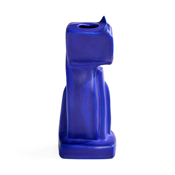 Jonathan Adler Cobalt Cat Vase