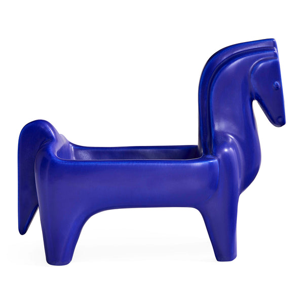 jonathan adler Cobalt Horse Bowl