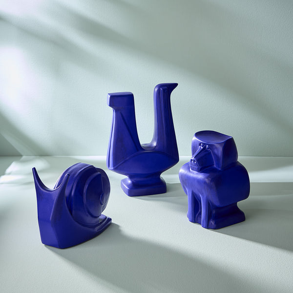 Jonathan Adler Cobalt Snail Objet