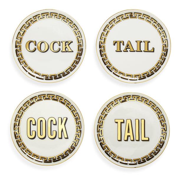 jonathan adler Cock/Tail Coasters