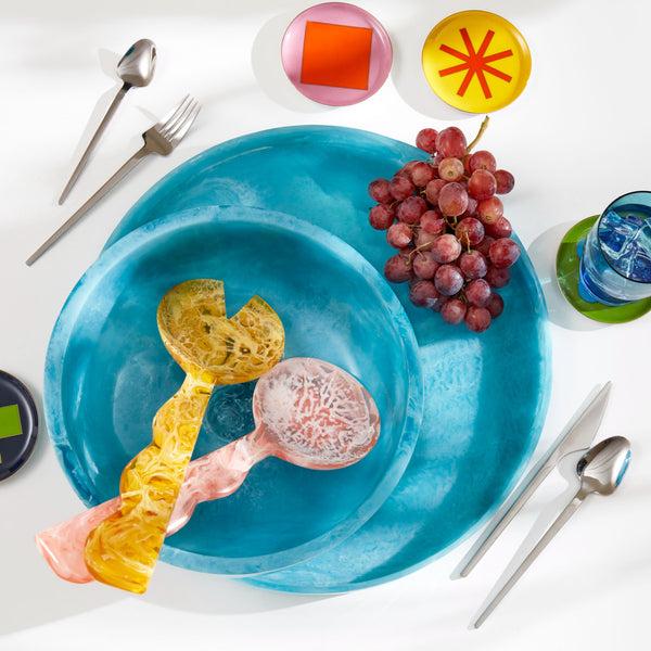 Jonathan Adler Como Ripple Salad Serving Set