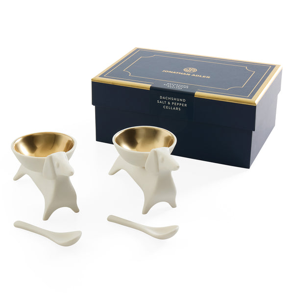 Jonathan Adler Dachshund Salt & Pepper Cellars