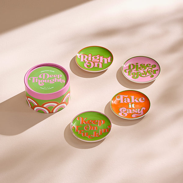 Jonathan Adler Deep Thoughts Coasters