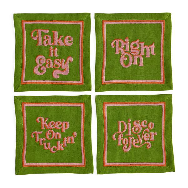 jonathan adler Deep Thoughts Cocktail Napkins