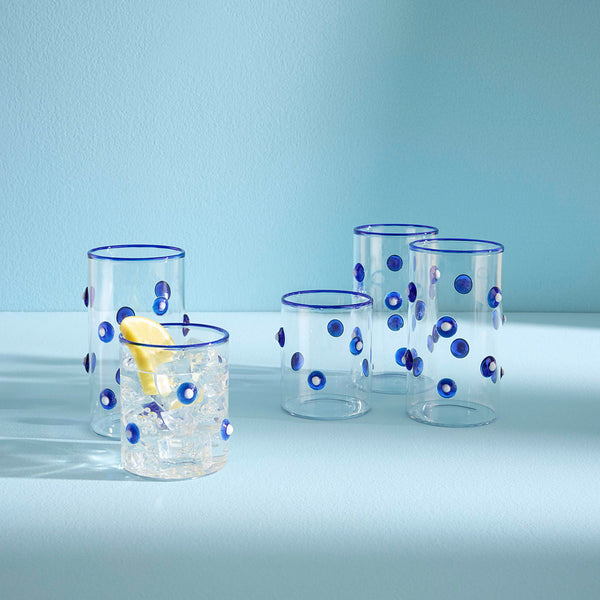 Jonathan Adler Dottie Highball Glassware Set
