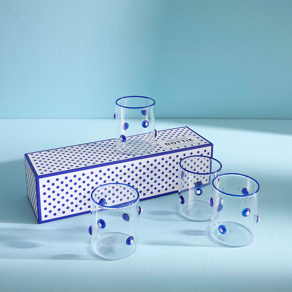 Jonathan Adler Dottie Rocks Glassware Set