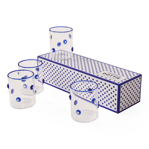 Jonathan Adler Dottie Rocks Glassware Set