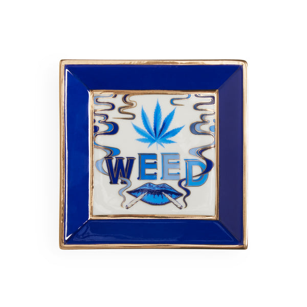jonathan adler Druggist Weed Square Tray