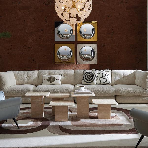 Jonathan Adler Eden Coil Embroidered Pillow