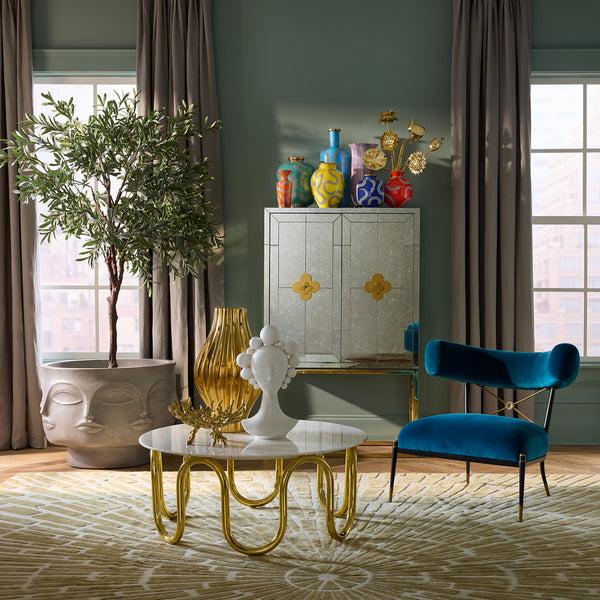 Jonathan Adler Eden Tall Flared Vase