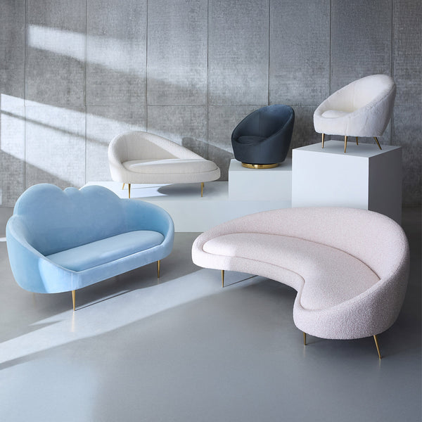 Jonathan Adler Ether 60“ Chaise