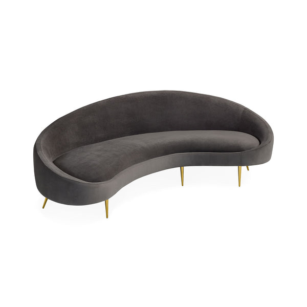 jonathan adler Ether 94" Curved Sofa