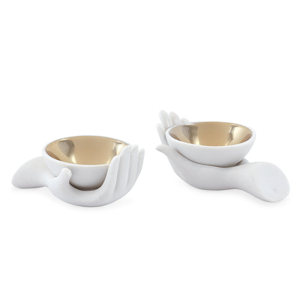 jonathan adler Eve Salt & Pepper Cellars