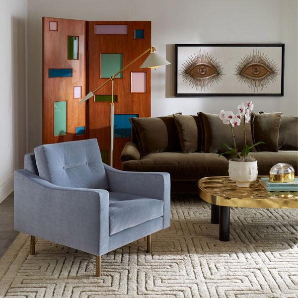 Jonathan Adler Eyes Beaded Art