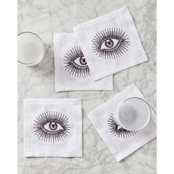 Jonathan Adler Eyes Cocktail Napkins