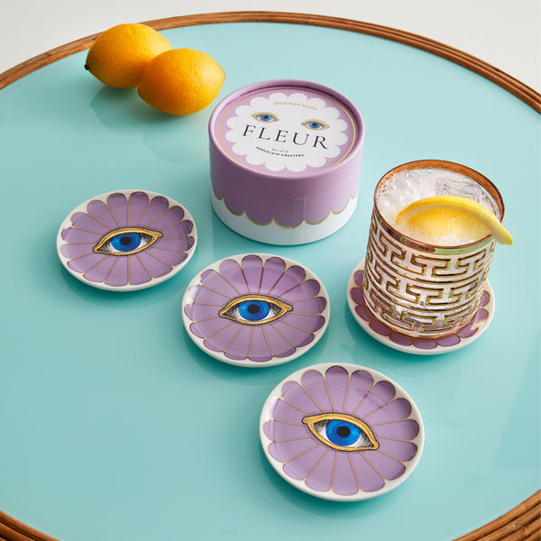 Jonathan Adler Fleur Coasters