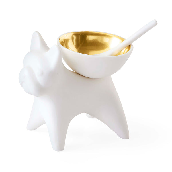 jonathan adler French Bulldog Salt & Pepper Cellar