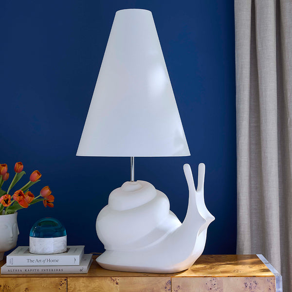 Jonathan Adler Giant Snail Table Lamp