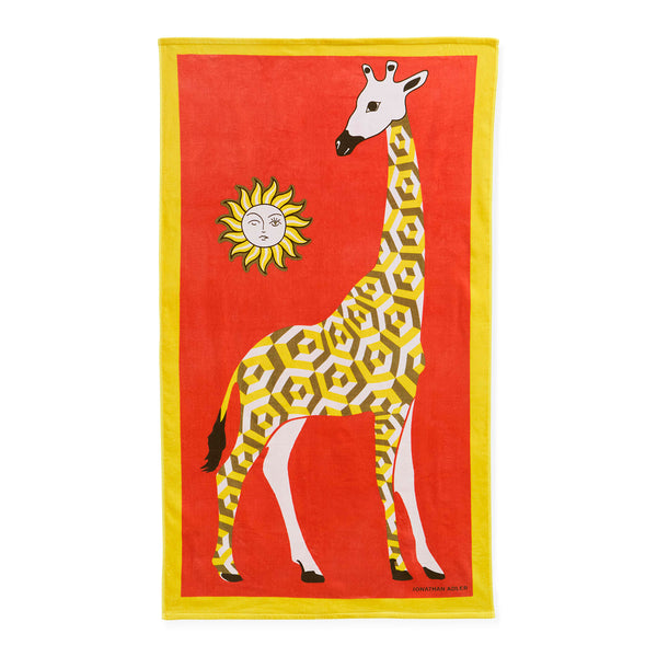 jonathan adler Giraffe Beach Towel