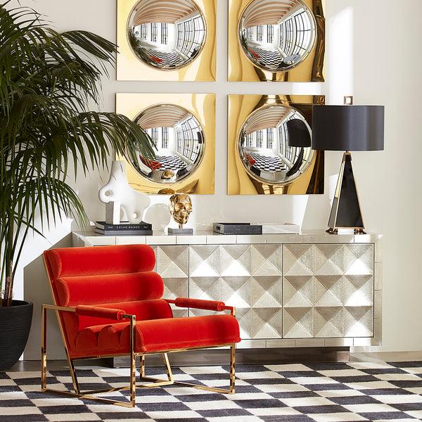 Jonathan Adler Globo Convex Mirror Bundle