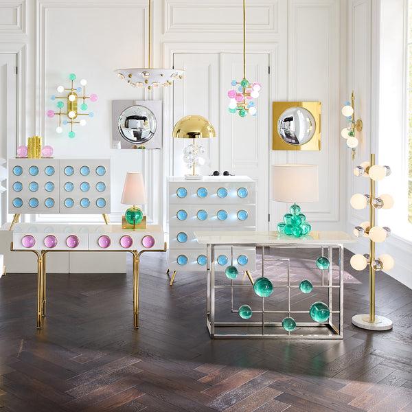 Jonathan Adler Globo Demilune Pendant