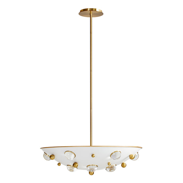 jonathan adler Globo Demilune Pendant