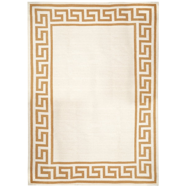 Jonathan Adler Greek Key Border Flatweave Rug