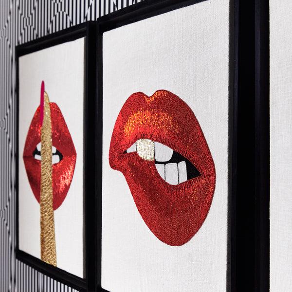 Jonathan Adler Hush Beaded Art