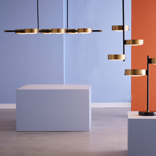 Jonathan Adler Industry Six-Light Chandelier