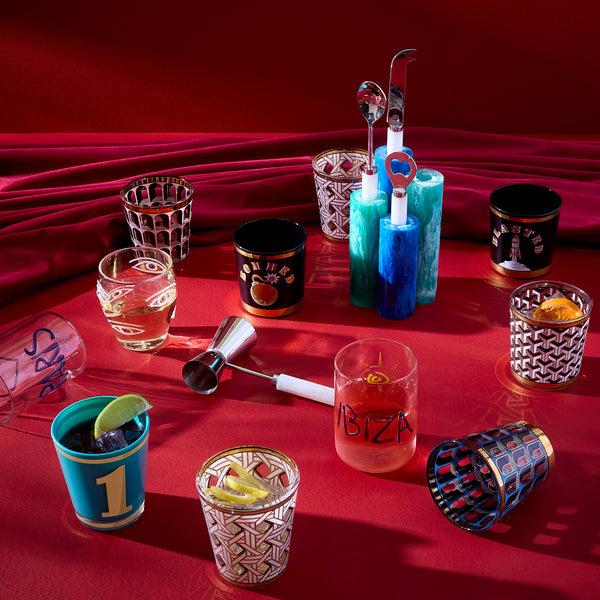 Jonathan Adler Jet Set Glassware Set