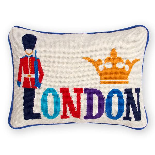 jonathan adler Jet Set London Pillow