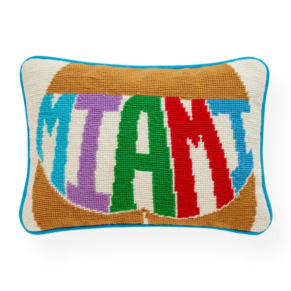 jonathan adler Jet Set Miami Pillow