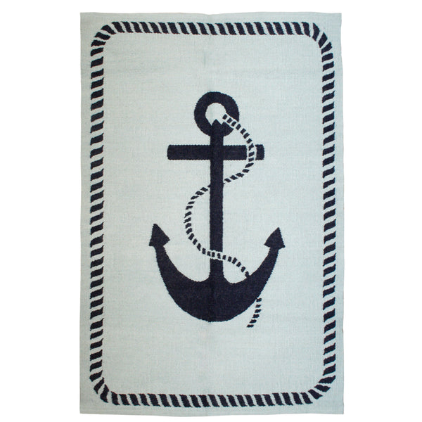 Jonathan Adler Junior Anchor Flatweave Rug