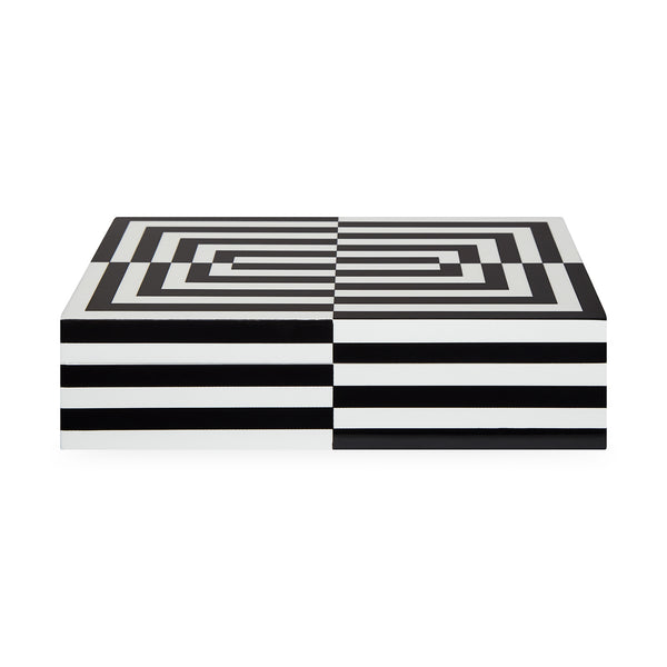 jonathan adler Large Op Art Lacquer Box
