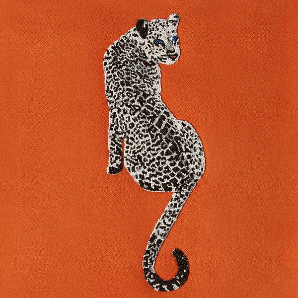 Jonathan Adler Leopard Embellished Throw