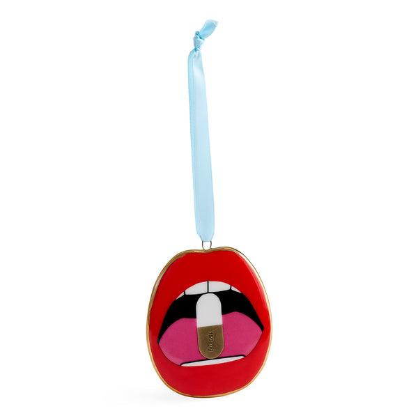 jonathan adler Lips Full Dose Ornament