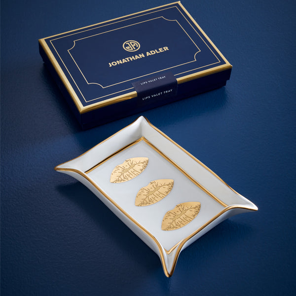 Jonathan Adler Lips Valet Tray
