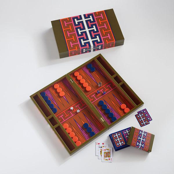 Jonathan Adler Madrid Backgammon Set