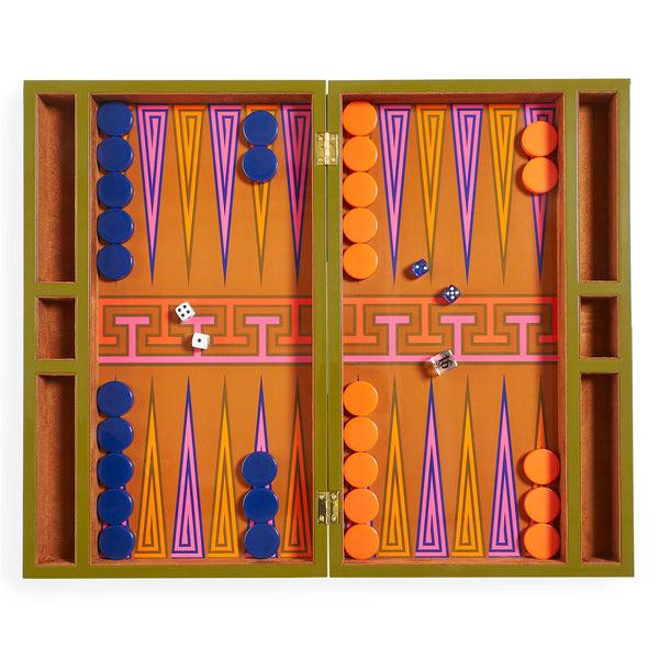 jonathan adler Madrid Backgammon Set