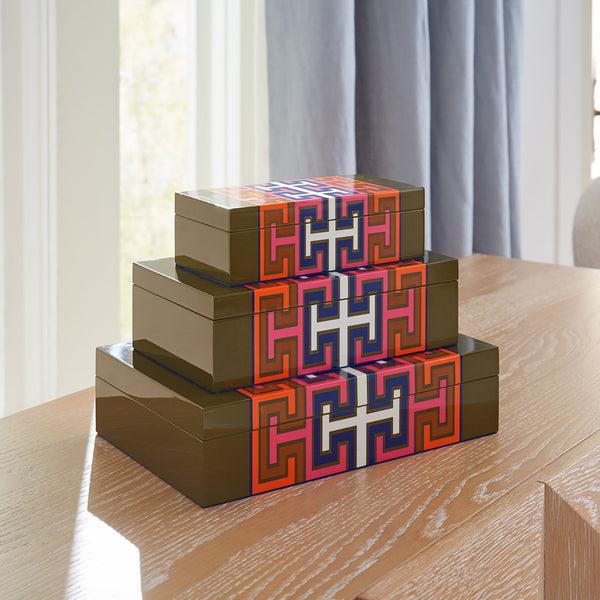 Jonathan Adler Madrid Lacquer Box Bundle