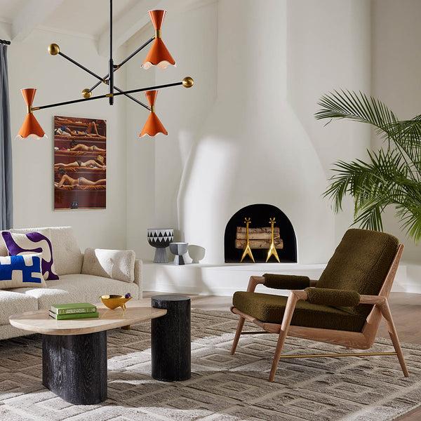 Jonathan Adler Malibu 84" Sofa