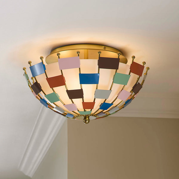 Jonathan Adler Miami Flush Mount
