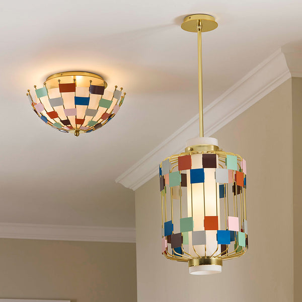 Jonathan Adler Miami Flush Mount