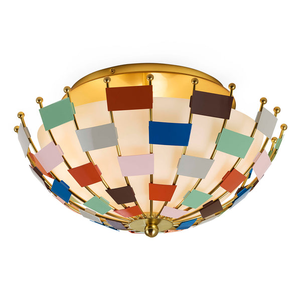 jonathan adler Miami Flush Mount