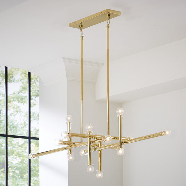Jonathan Adler Milano Linear Chandelier