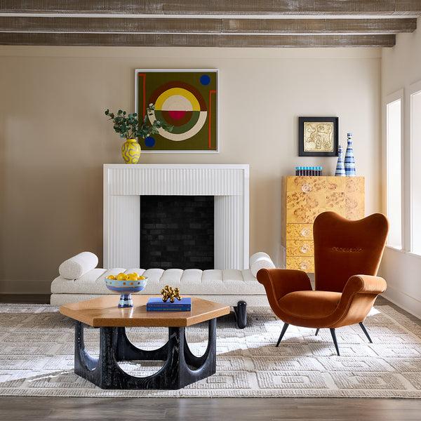 Jonathan Adler Monterey Bullseye Corded Art