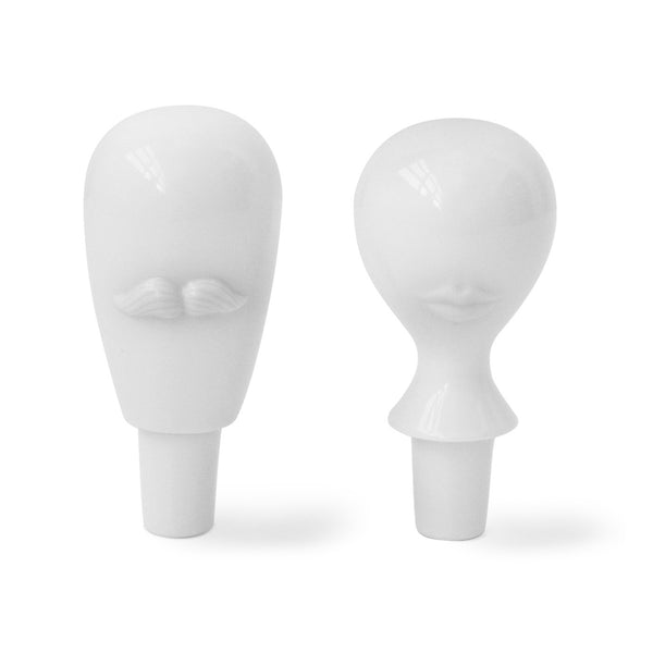 Jonathan Adler Mr. & Mrs. Muse Bottle Stopper Set