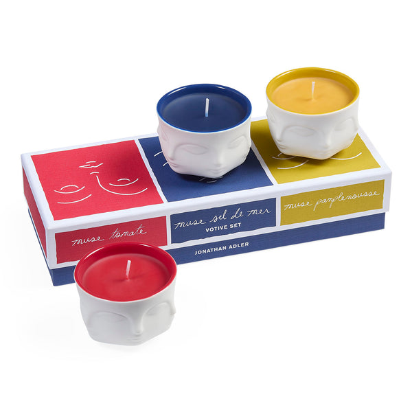 Jonathan Adler Muse Couleur Votive Set