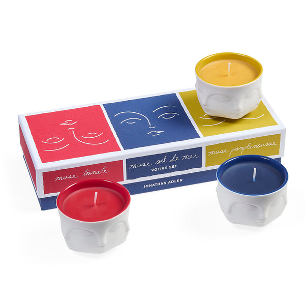 jonathan adler Muse Couleur Votive Set
